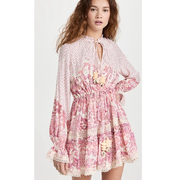 Hemant And Nandita Metallic Short Dress - Picture 2 of 6